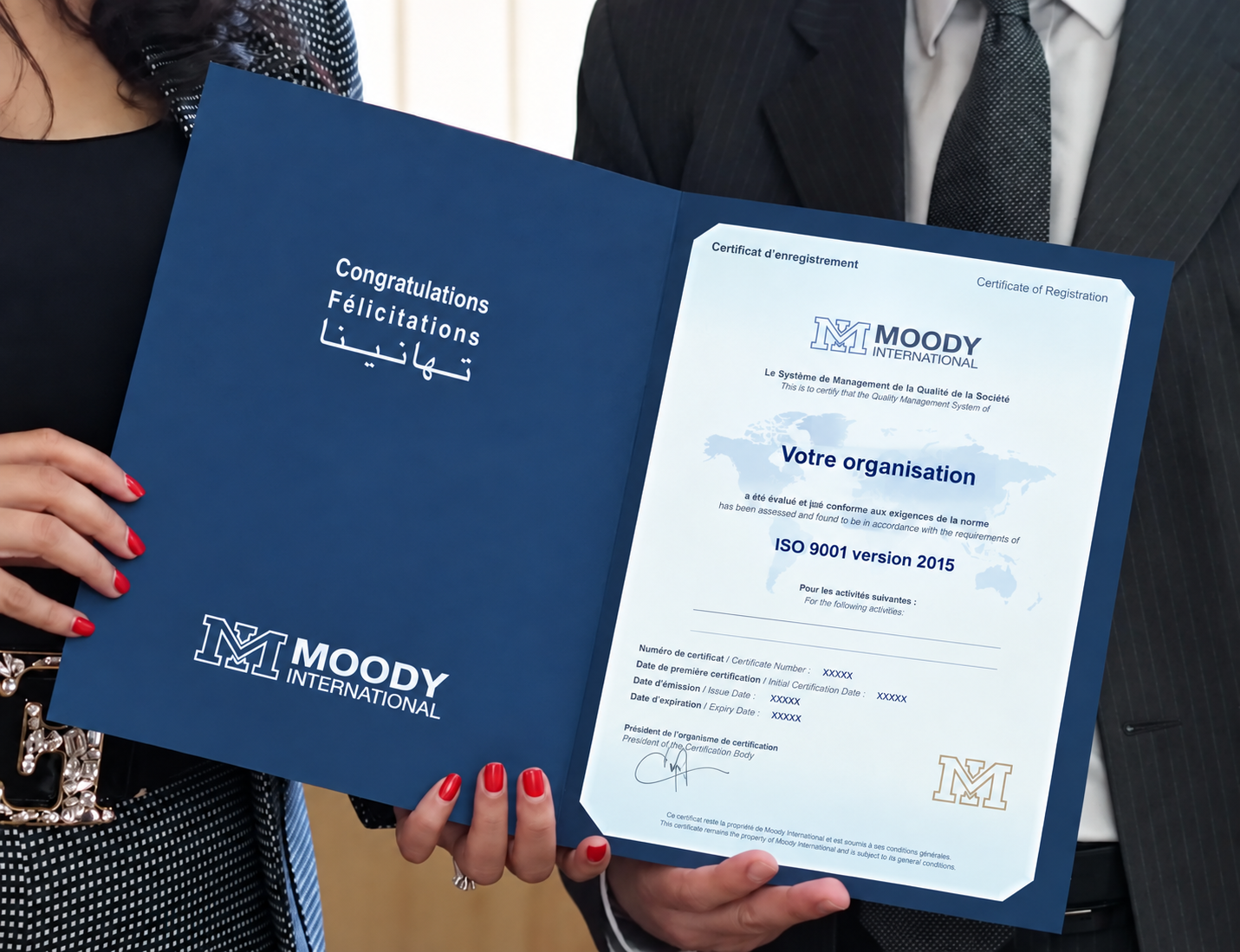 Expertise et accompagnement Moody International Certification Maroc