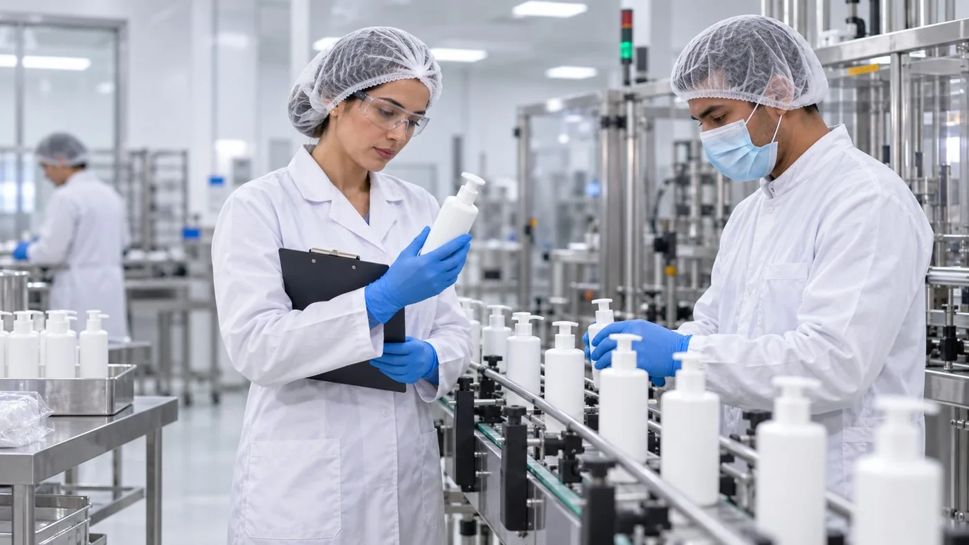 Site d'une entreprise du secteur cosmétique représentée dans les ressources Moody.